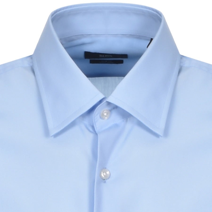 Alternative Image for ProductBOSS Jango Long Sleeved Shirt Blue3